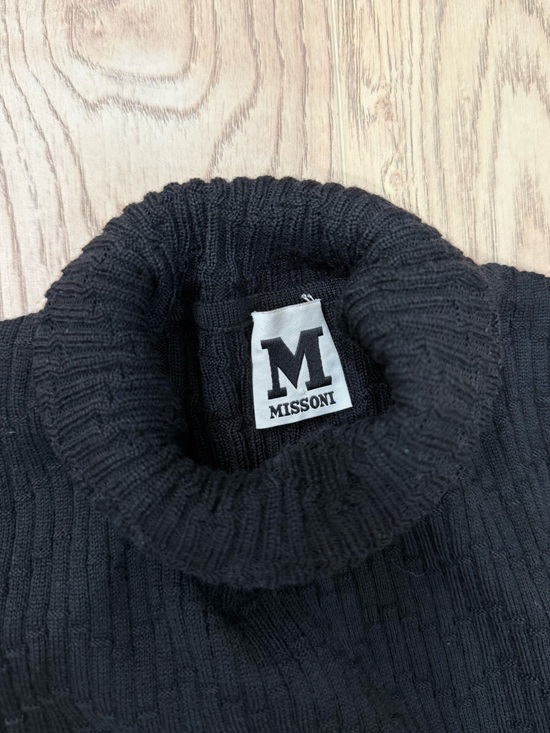 Missoni Tops - Missoni Women’s Black Ribbed Turtleneck Sweater